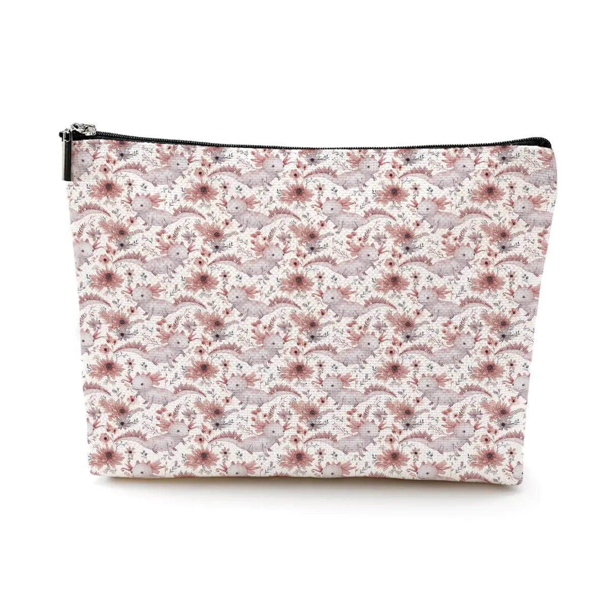 Axolotl Chic Makeup Bag