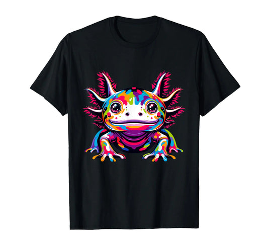Colorful Axolotl Love Tee