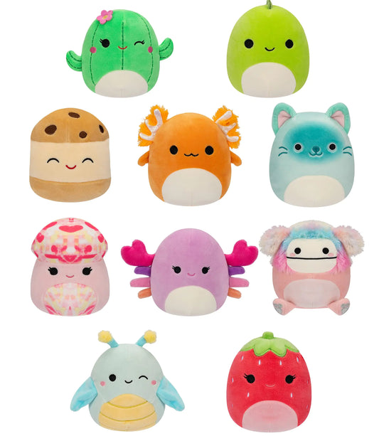 Squishmallows 10-Pack Mini Plush Bundle - Exclusive Soft Toy Collection