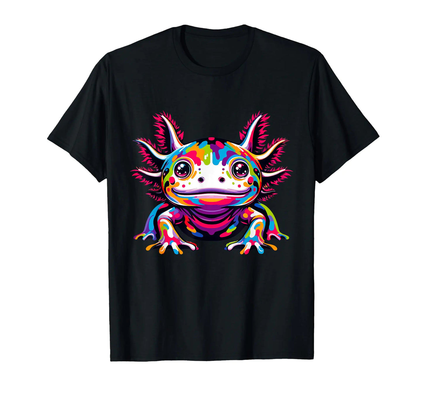 Colorful Axolotl Love Tee