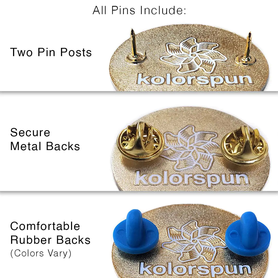 Space Axolotl Enamel Pin