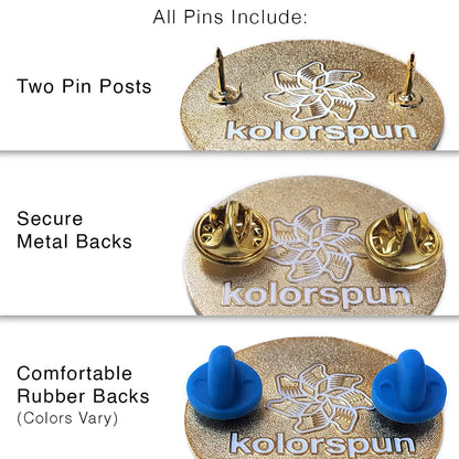 Space Axolotl Enamel Pin